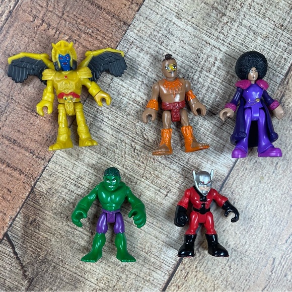 Imaginext Toys Imaginext Power Rangers Marvel Minions Antman Hulk